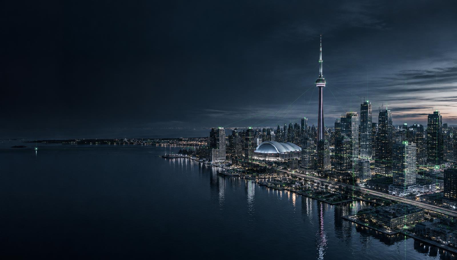 Illustrative Toronto skyline
